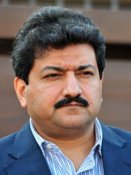 Der pakistanische Journalist Hamid Mir