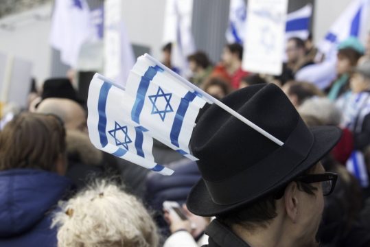 Kundgebung für Israel in Brüssel