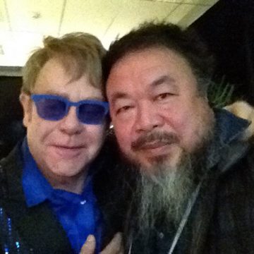 Elton John und Ai Weiwei in Peking