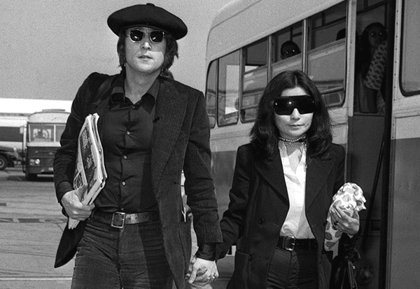 John Lennon und Yoko Ono im Juni 1971 (Archivbild: PA/EPA)