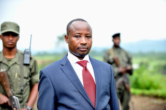 Rebellenführer Jean-Marie Runiga Lugerero (Oktober 2012)