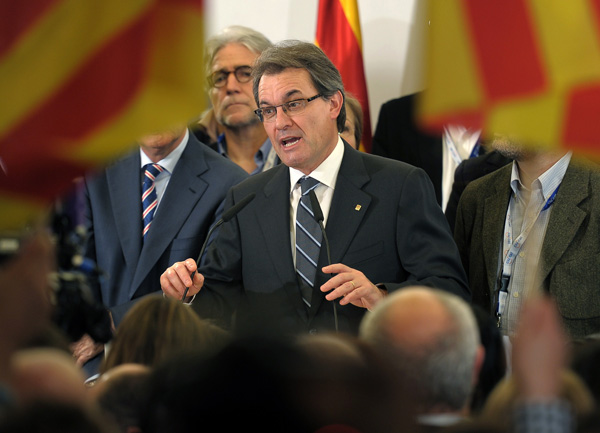 Kataloniens Ministerpräsident Artur Mas