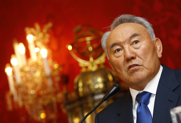 Kasachstans Staatschef Nursultan Nasarbajew