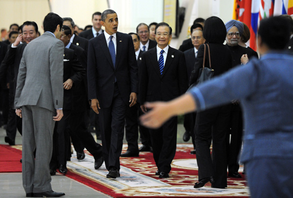 Obama und Wen wollen den Dialog vertiefen