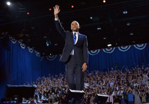 "Four more years" für Barack Obama