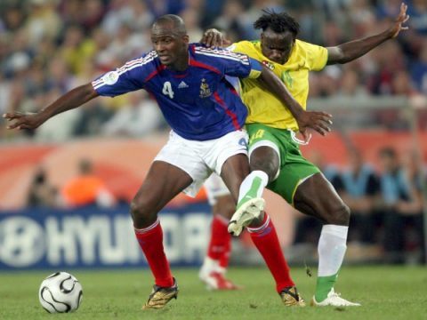 Der frühere französische Nationalspieler Patrick Vieira (l.) am 23 Juni 2006