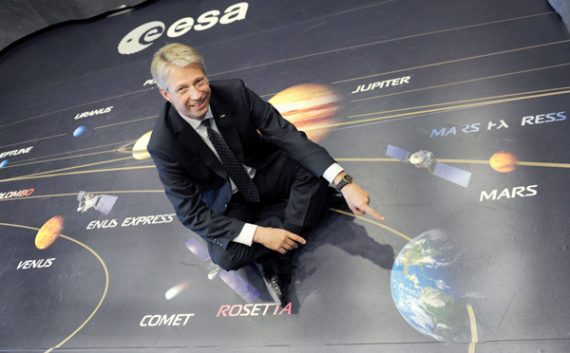 Thomas Reiter, Direktor der Europäischen Weltraumagentur Esa
