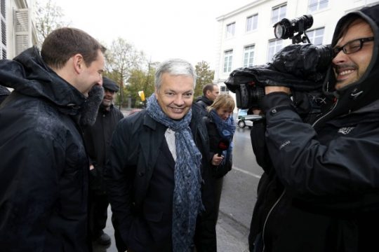 Didier Reynders vor den Haushaltsberatungen