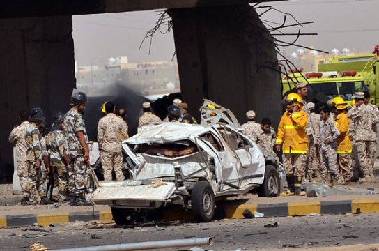 Gas-Transporter in Riad explodiert