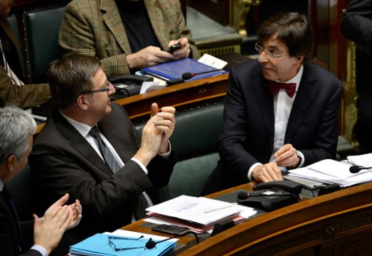 Applaus für Premier Di Rupo