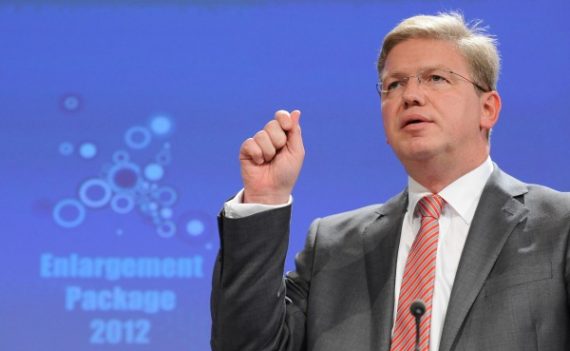 EU-Erweiterungskommissar Stefan Füle (am 10. Oktober)