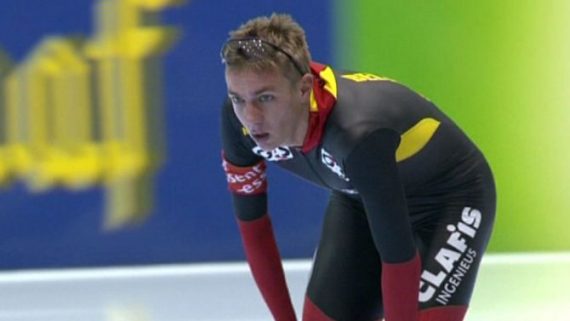 Eisschnellläufer Bart Swings verbessert Landesrekord