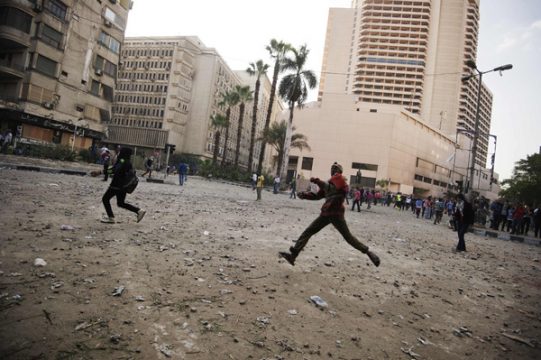 Omar Makram Straße, in der Nähe des Tahrir-Platzes