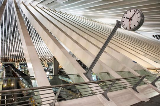 Dienstagabend, kurz nach 22 Uhr: Streikstart im Bahnhof Lüttich-Guillemins
