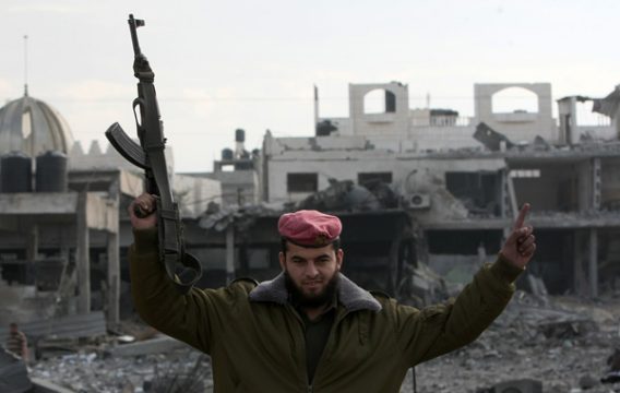 Polizist der Hamas in Gaza-Stadt