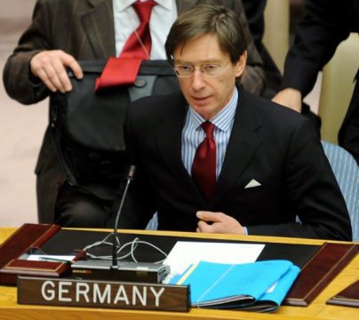 Der deutsche UN-Botschafter Peter Wittig (5. Januar 2010)