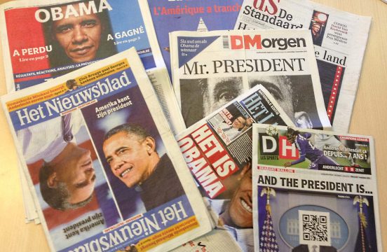 Die belgischen Zeitungen haben zum Teil zwei Titelseiten