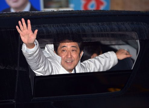 Prognose: Wahlsieg für Shinzo Abe