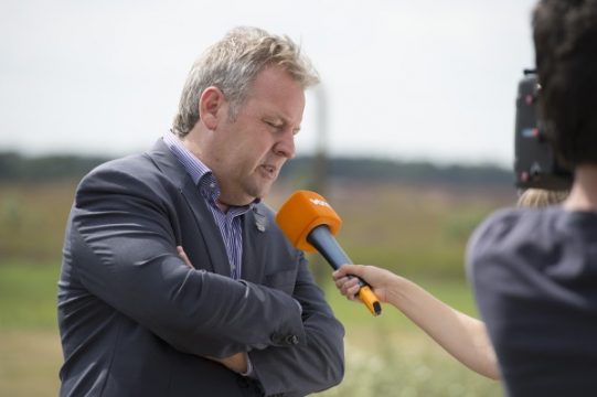 Der Bürgermeister der Gemeinde Houthalen-Helchteren, Alain Yzermans