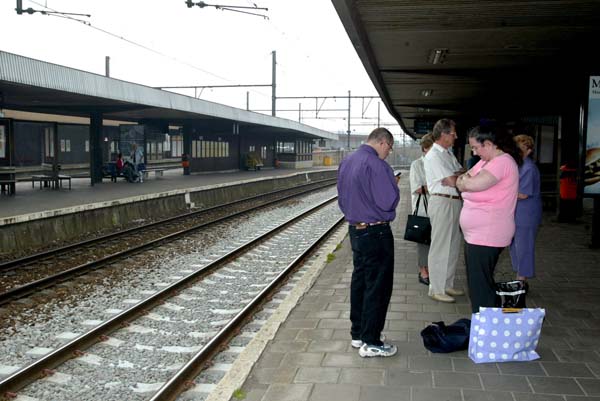 Der wilde Streik in Antwerpen hatte zu Zugausfällen und Verspätungen geführt