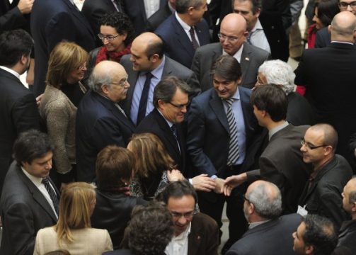 Regierungschef Artur Mas wiedergewählt