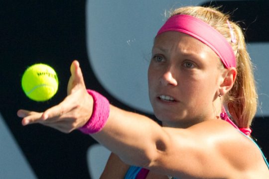 Auckland: Yanina Wickmayer ist eine Runde weiter