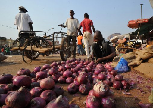 Markt in der zentralafrikanischen Hauptstadt Bangui