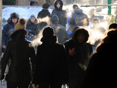 Russland leidet unter Temperaturen von weit unter minus 30 Grad