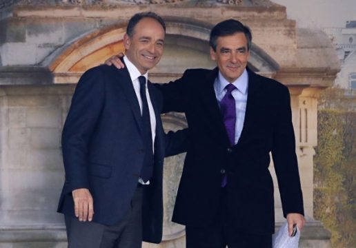 Jean-François Copé und François Fillon einigten sich (Bild vom 15. April 2012)