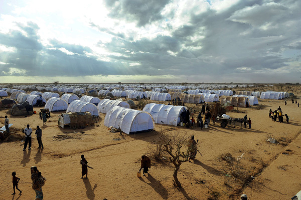 Dadaab in Kenia ist das weltweit größte Flüchtlingslager