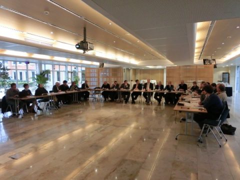 Treffen der Lenkungsgruppe des des Dreiländerpark-Projekts in Eupen