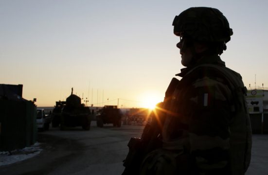 Französischer Soldat in Kabul, 31. Dezember