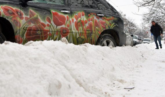 Kiev leidet unter der klirrenden Kälte