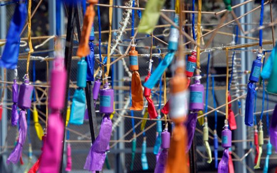 Feuerwerkskörper in Valencia (März 2011)