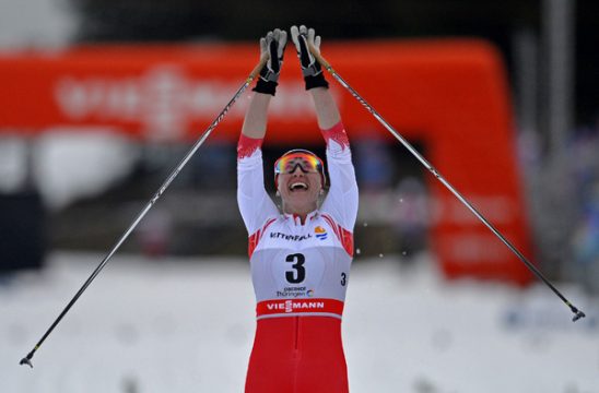 Justyna Kowalczyk übernimmt die Führung bei der Tour de Ski