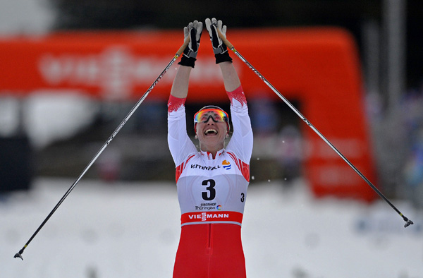 Tour De Ski Maxim Wylegschanin Und Justyna Kowalczyk An Der Spitze