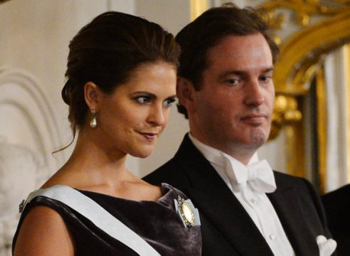 Prinzessin Madeleine mit ihrem Verlobten Christopher O'Neill