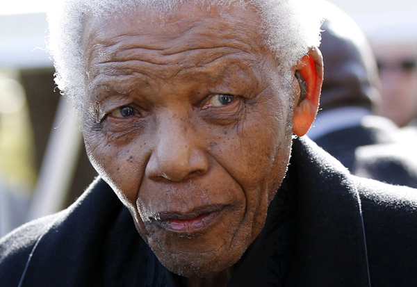 Nelson Mandela (Bild vom Juni 2010)