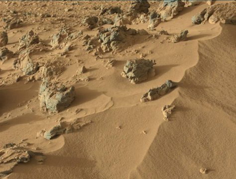 Von "Curiosity" gesendete Mars-Bilder