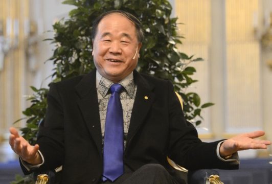 Der chinesische Literaturnobelpreisträger Mo Yan
