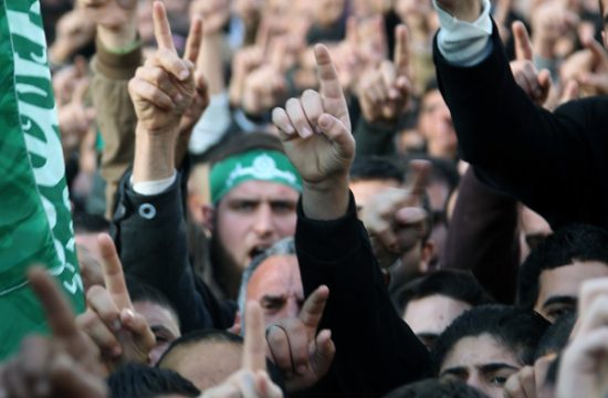 Hamas-Demonstration in Nablus