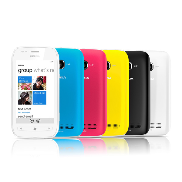 Nokia Lumia 710 Smartphone mit Windows Phone OS
