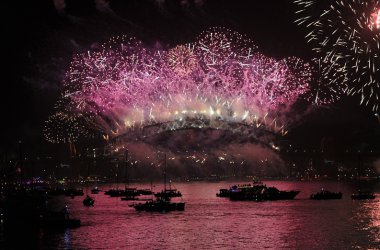 Silvester in Sydney/Australien - Foto: Greg Wood (afp)