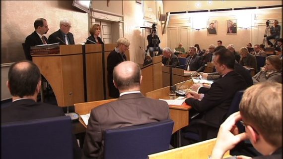 Haushaltsdebatte im PDG