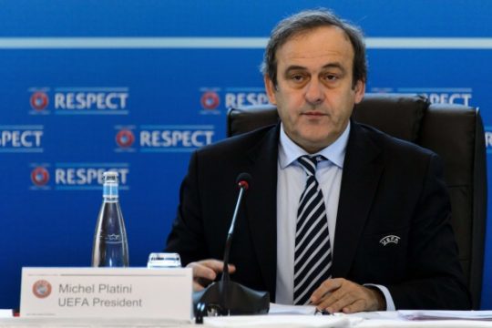 UEFA-Präsident Michel Platini