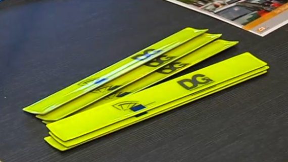 Reflektierende Armbänder für Primarschüler