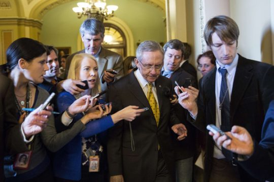 Harry Reid, Mehrheitsführer im Senat