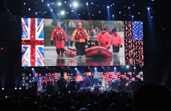 The Who beim "Sandy"-Benefizkonzert