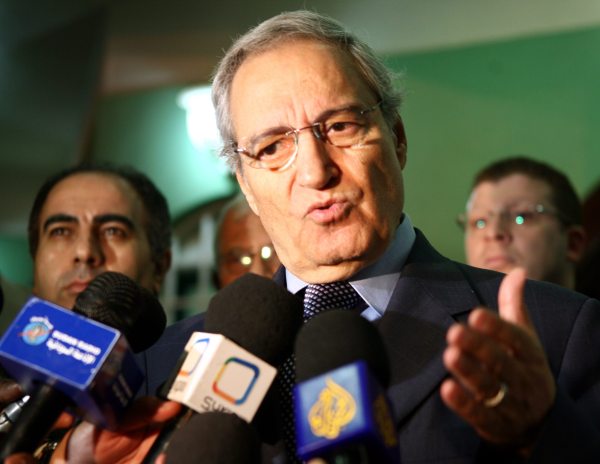 Der syrische Vizepräsident Faruk al-Scharaa (Bild von 2010)