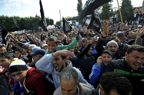 Jahrestag des Revolutionsbeginns in Tunesien: Unruhen in Sidi Bouzid